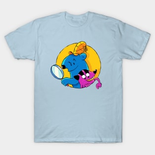 Detective Blue Bear T-Shirt